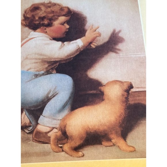 Vtg Prints Bessie Pease Gutmann Calendar Sz 11/14 80s Art Print Nursery Signed - Picture 7 of 14